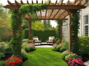 pergola w ogrodzie aranżacje,