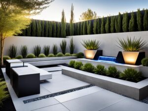 projekt ogrodu nowoczesnego,