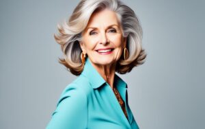 Odmładzające fryzury dla 60 latek
