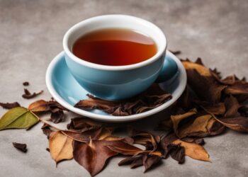 minusy picia herbaty